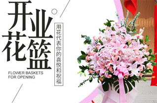 河南南阳宛城区汉冢乡花篮配送